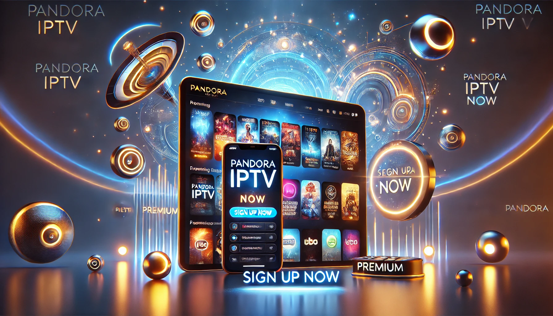 Pandora IPTV Now and Unlock Premium Channels