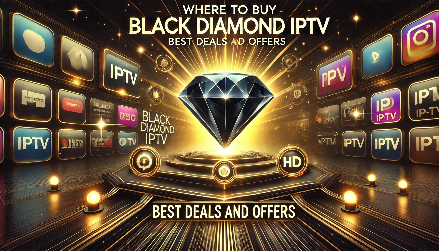 Diamond IPTV black best and offers
