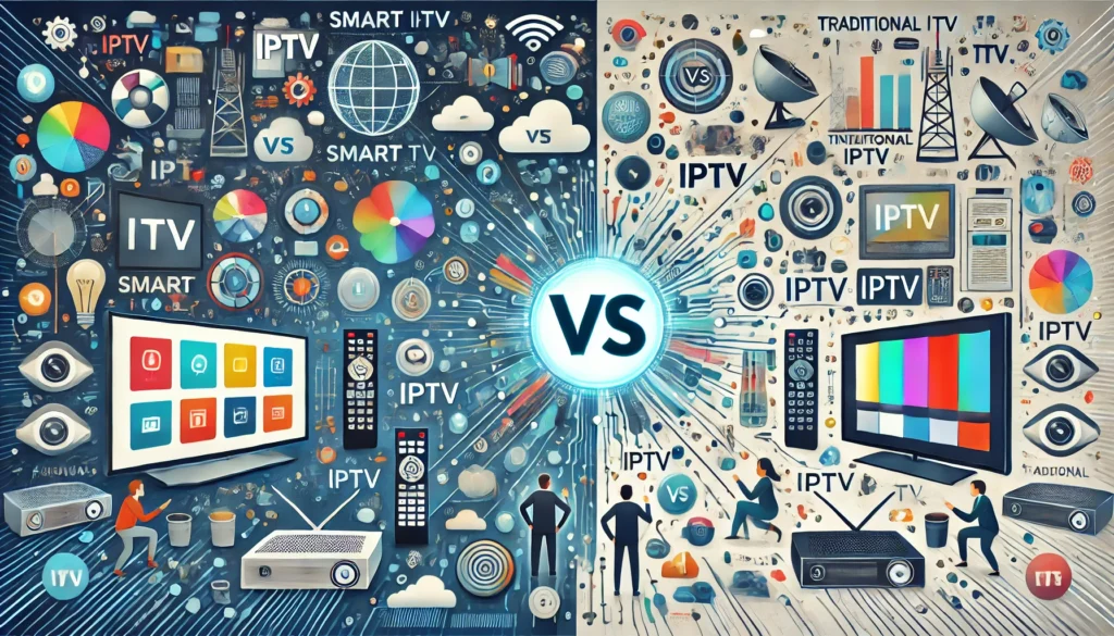 Smart IPTV vs. Traditional IPTV