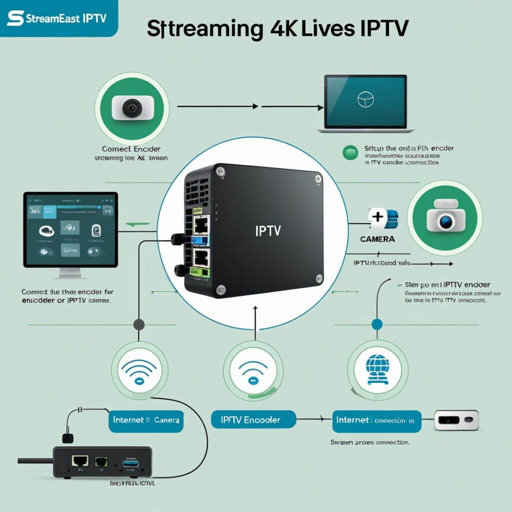 IPTV Encoder Setup Guide for Beginners Stream Live in 4K with StreamEast IPTV