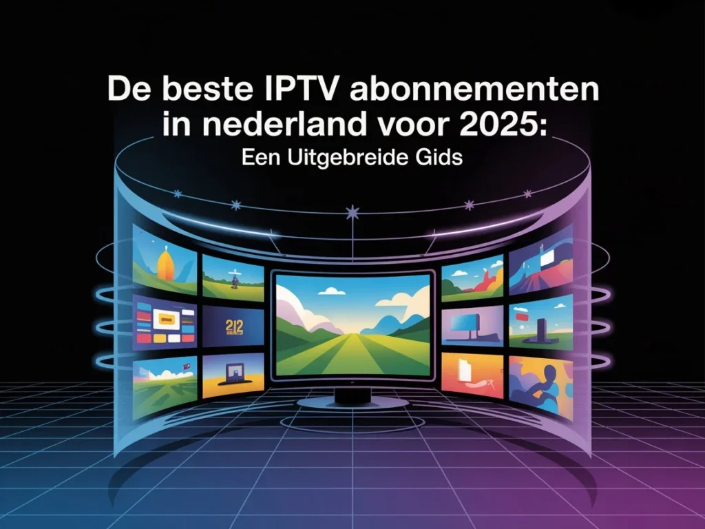 De Beste IPTV Abonnementen in Nederland voor 2025 Uitgebreide Gids