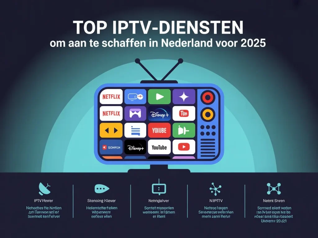 Top IPTV-diensten om aan te schaffen in Nederland voor 2025