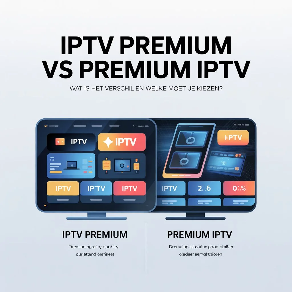Best IPTV Premium vs Premium IPTV — Wat is het verschil en welke moet je kiezen? in 2026 3 IPTV Premium vs Premium IPTV