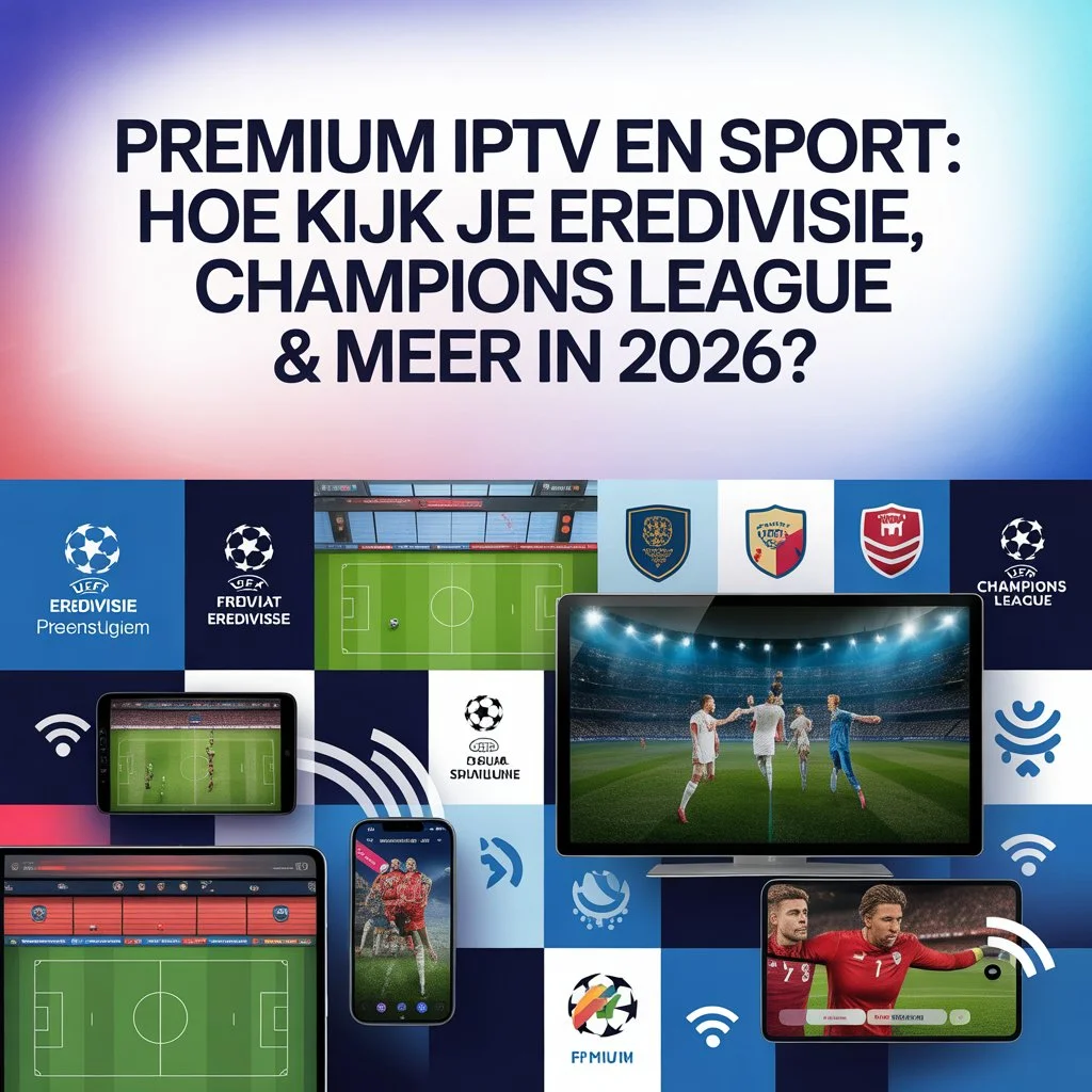 Best Premium IPTV en Sport: Hoe kijk je Eredivisie, Champions League & Meer in 2026? 4 Premium IPTV en Sport Hoe kijk je Eredivisie